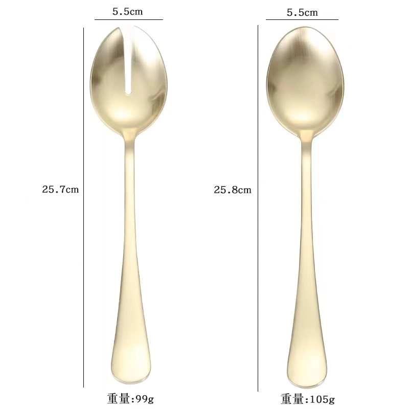 Stainless Steel 430 Salad Fork Spoon